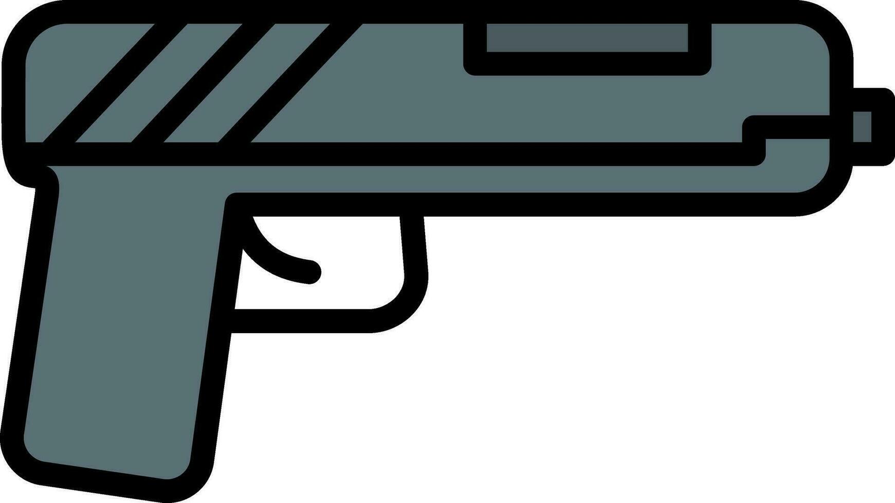 Gun Vector Icon Design