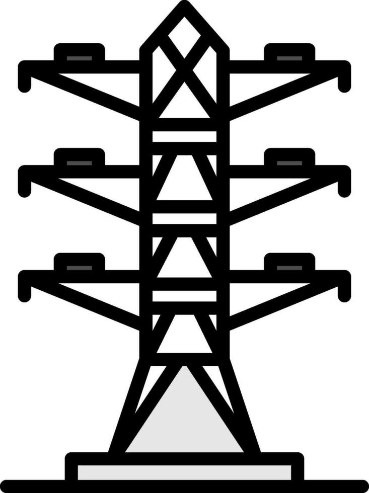Tower Vector Icon Design