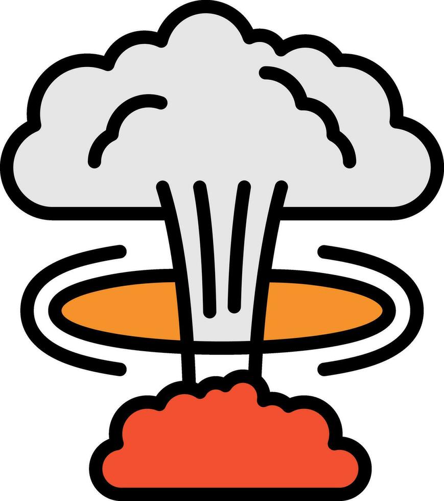 Explosion Vector Icon Design