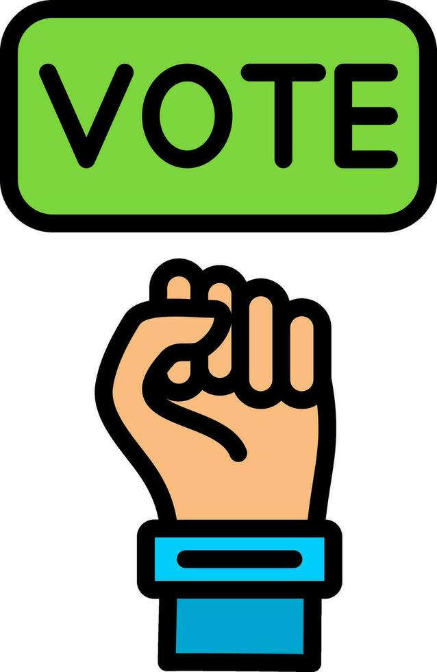 Vote Vector Icon Design