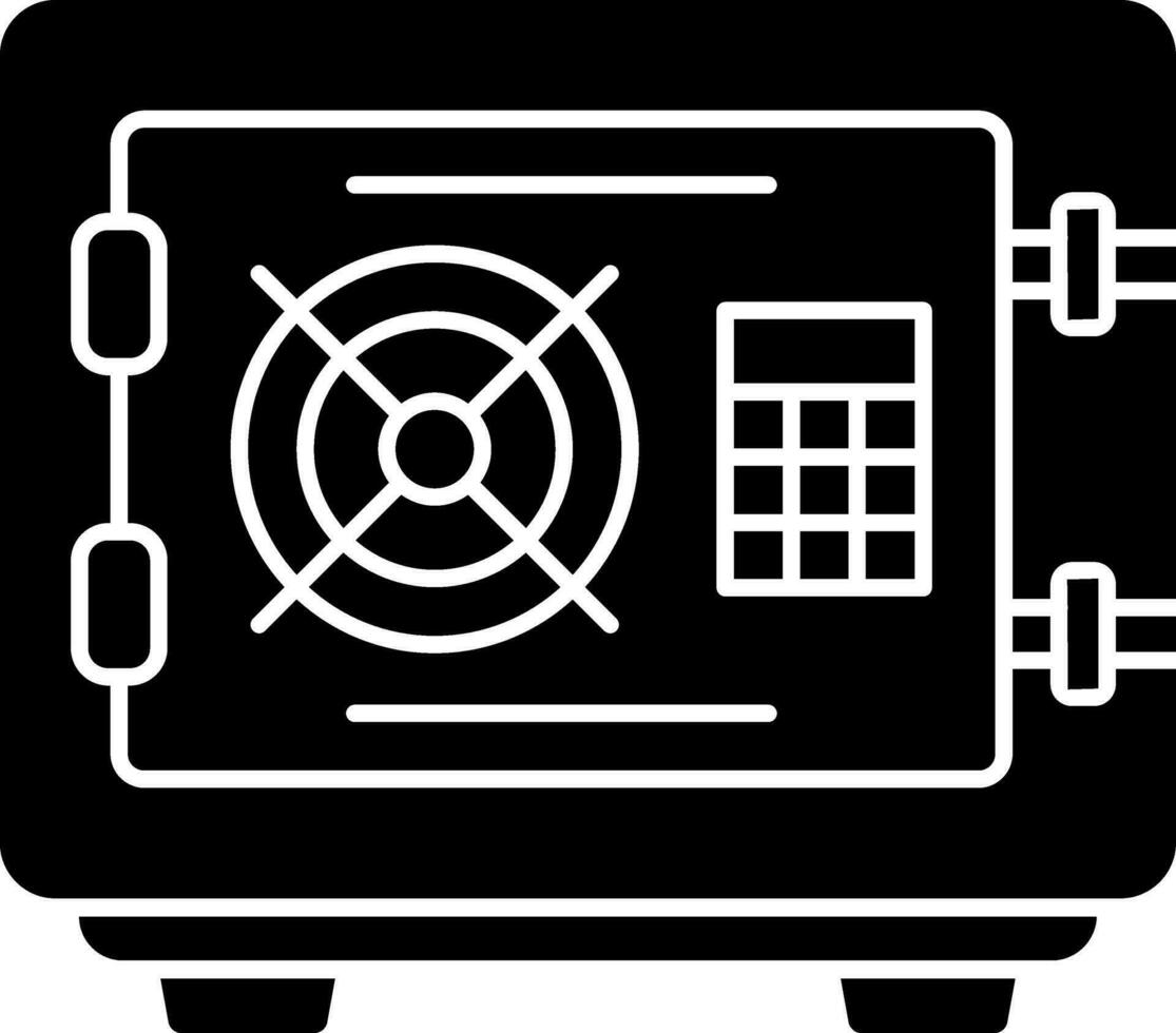 Safe box Vector Icon Design