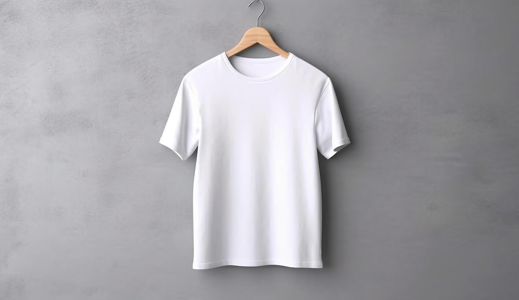 Blank Tshirt for mockup design photo