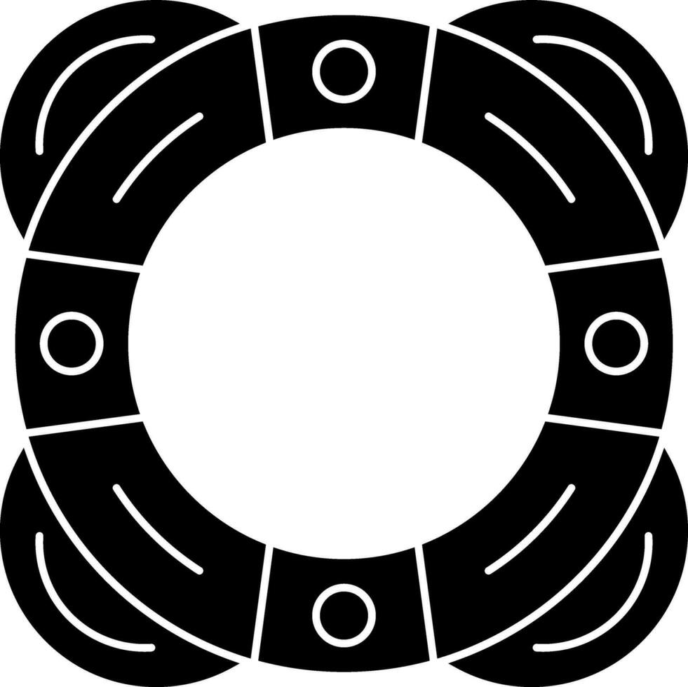 Lifesaver Vector Icon Design