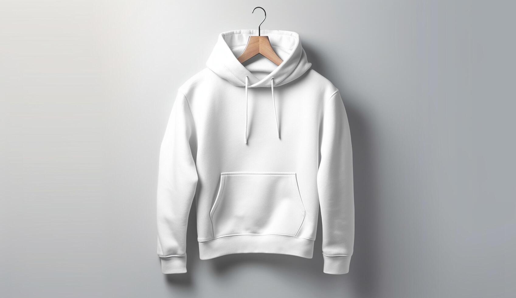 Blank hoodie for mockup design photo