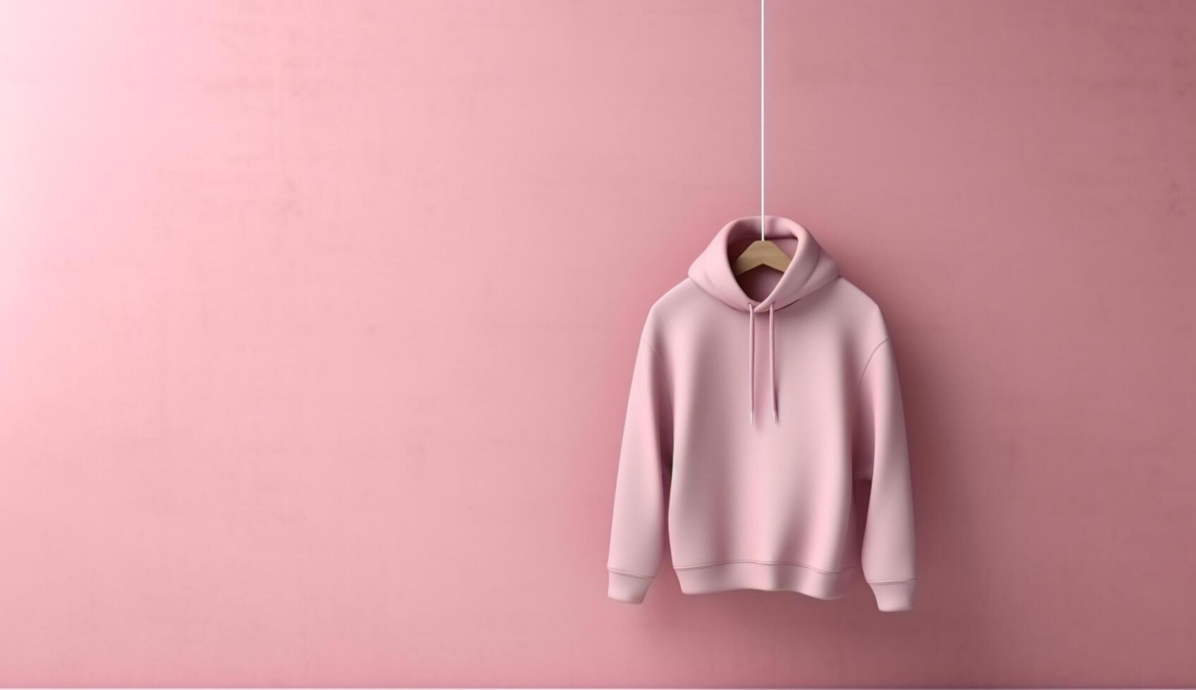 Blank hoodie for mockup design photo