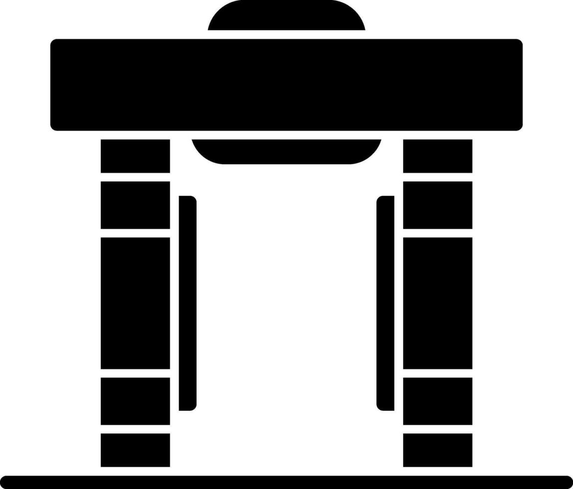 Metal detector Vector Icon Design