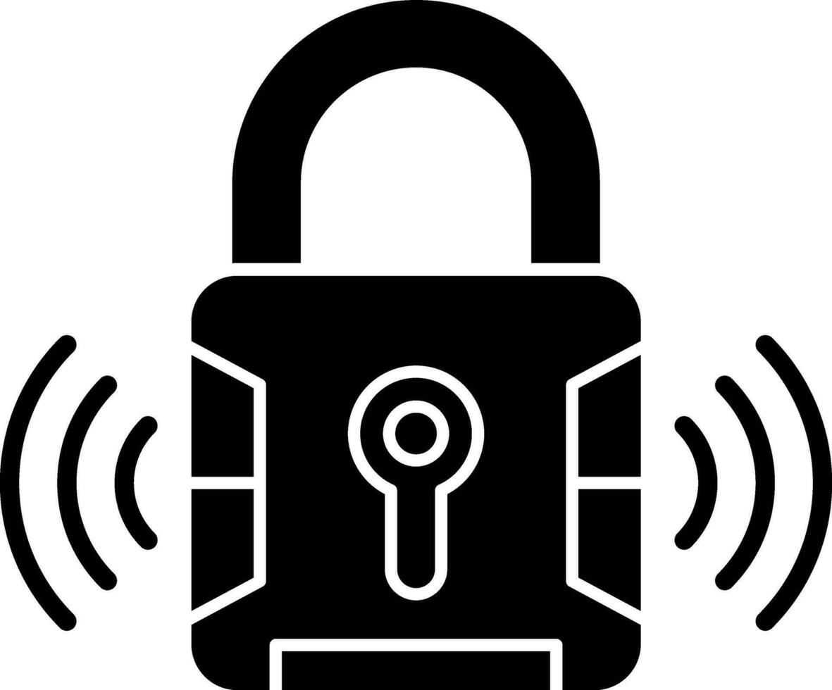 Smart lock Vector Icon Design