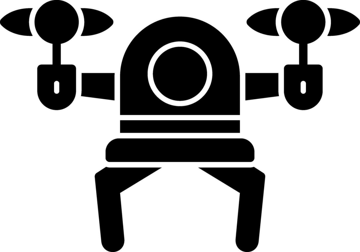 Drone Vector Icon Design
