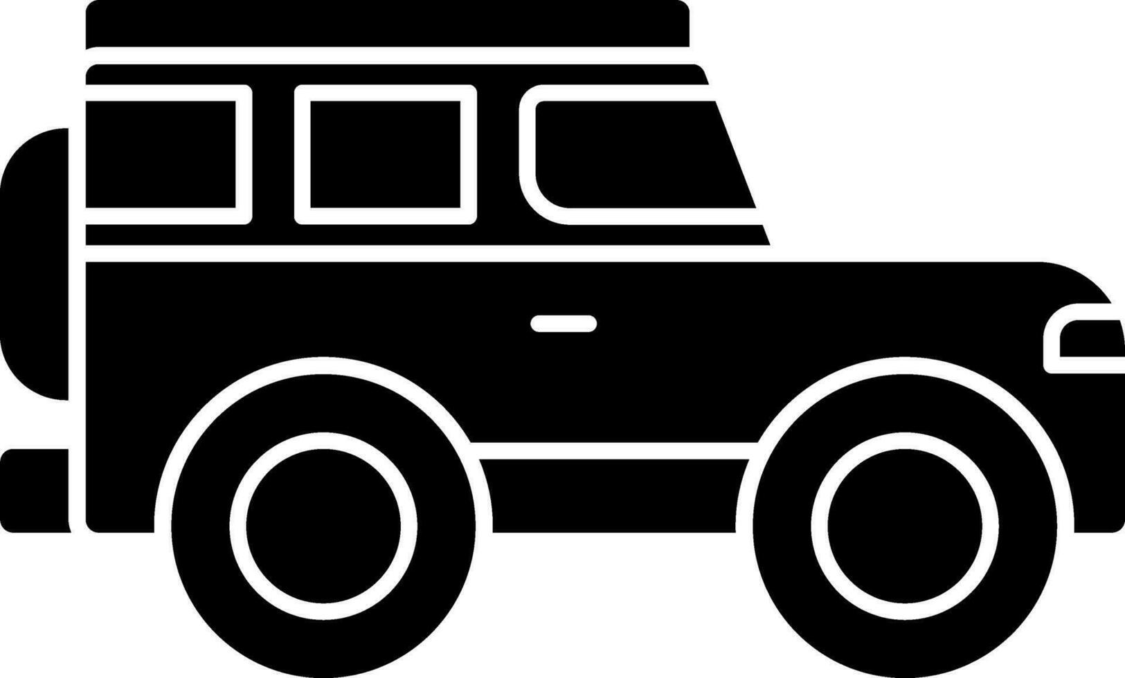 diseño de icono de vector de jeep