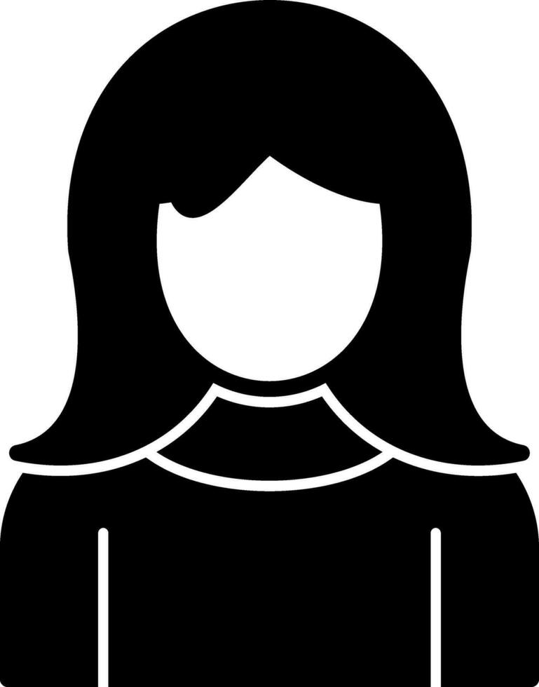 Girl Vector Icon Design