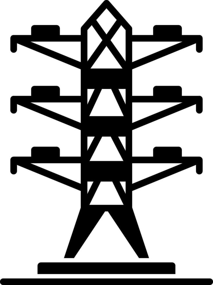 diseño de icono de vector de torre