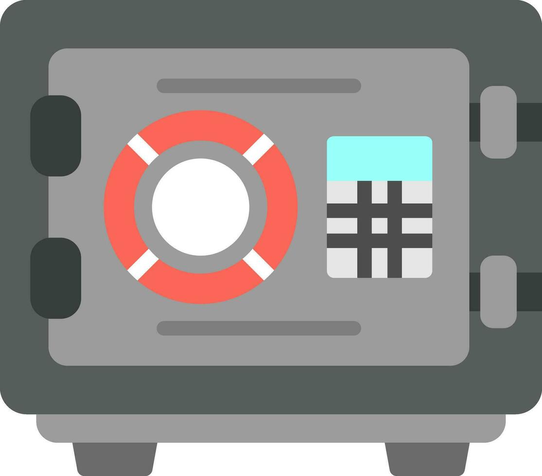 Safe box Vector Icon Design