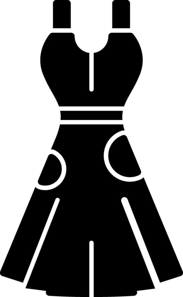 Dress Vector Icon Design