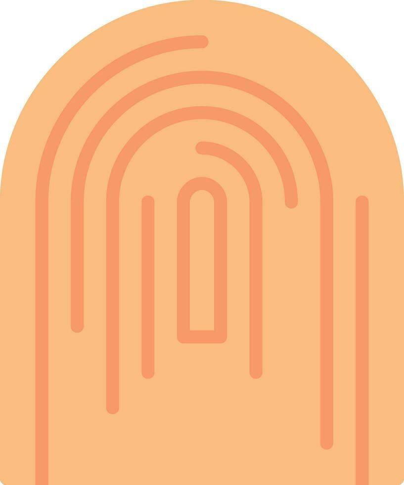 Fingerprint Vector Icon Design