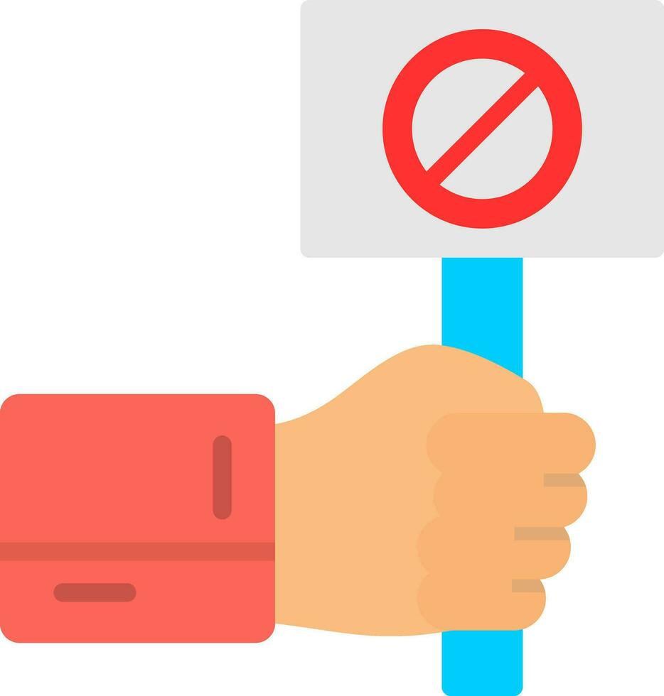 Protest Vector Icon Design