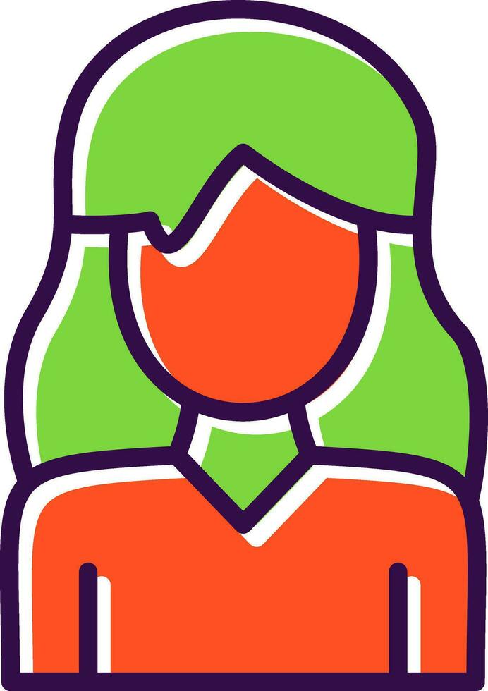 Woman Vector Icon Design