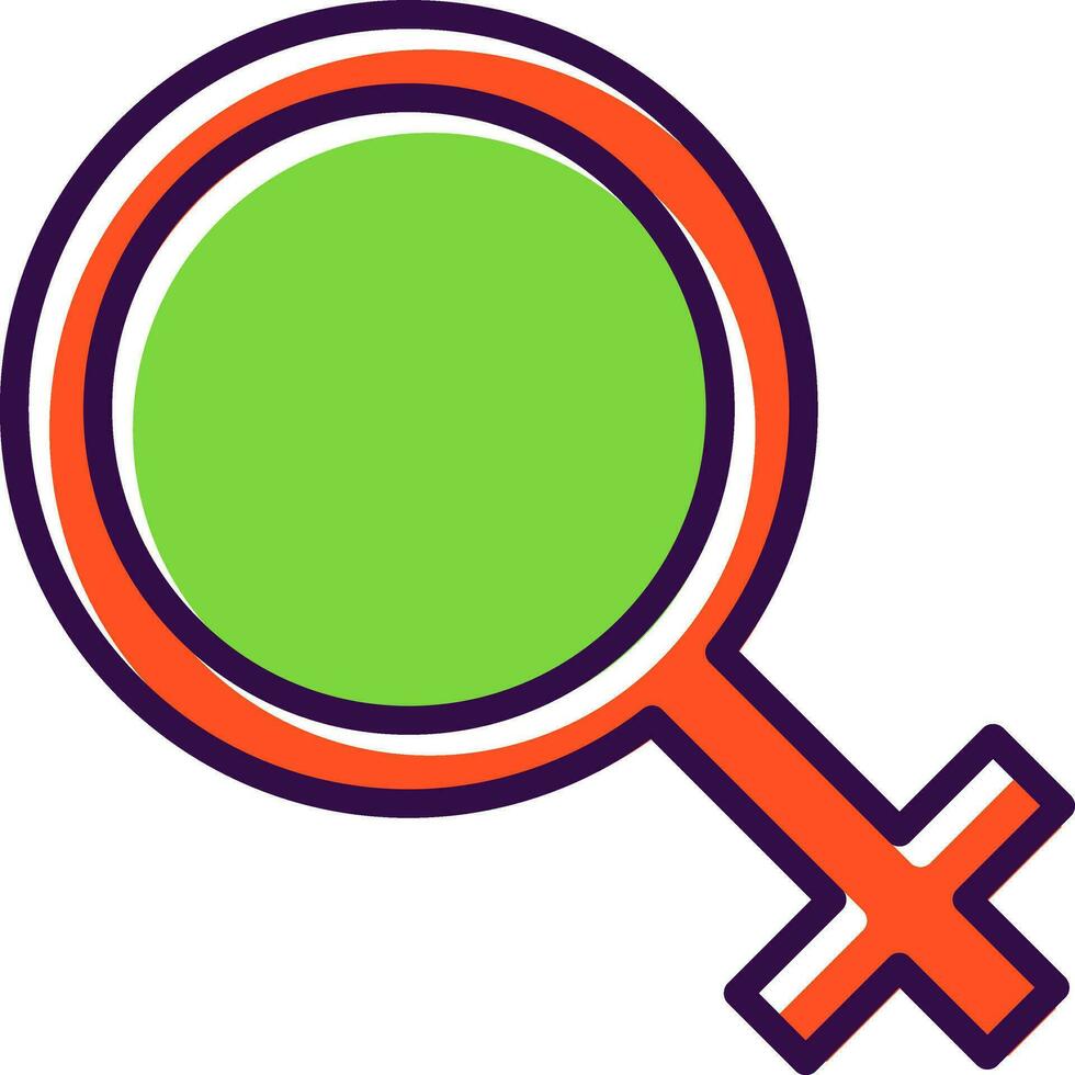 Woman sign Vector Icon Design