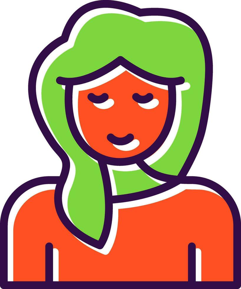 Womans Vector Icon Design
