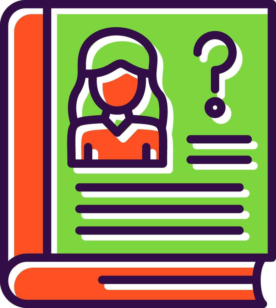 Book Vector Icon Design