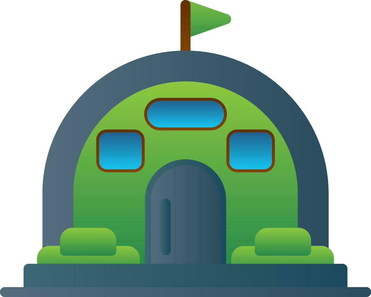 Bunker Vector Icon Design