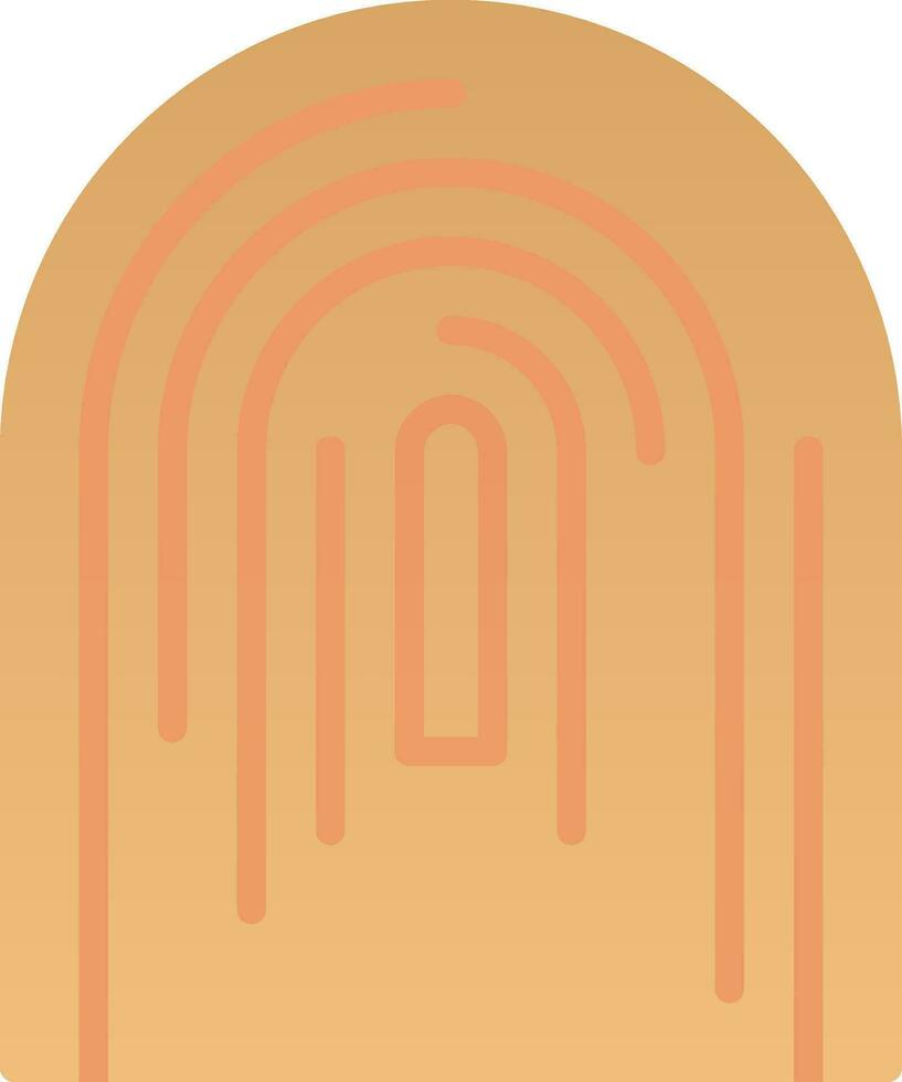 Fingerprint Vector Icon Design