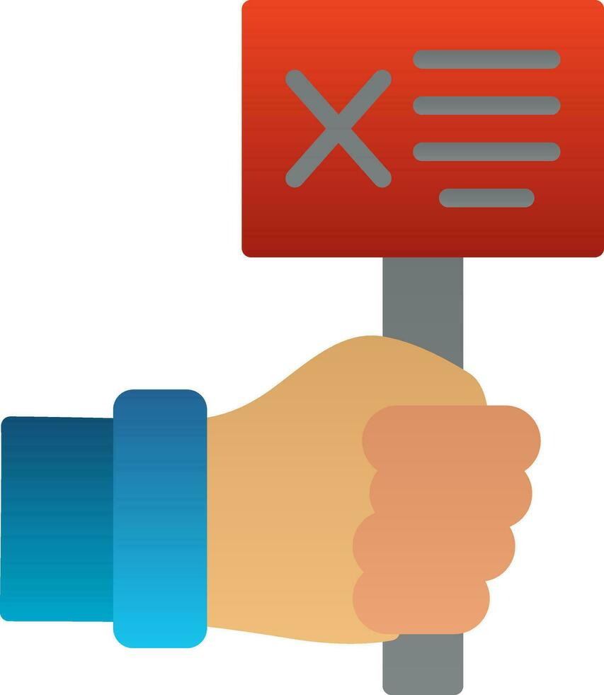 Protest Vector Icon Design