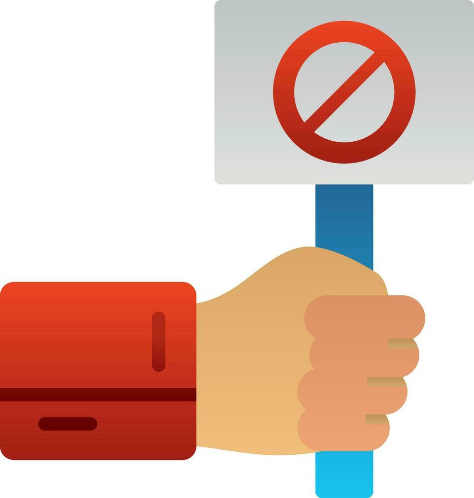 Protest Vector Icon Design