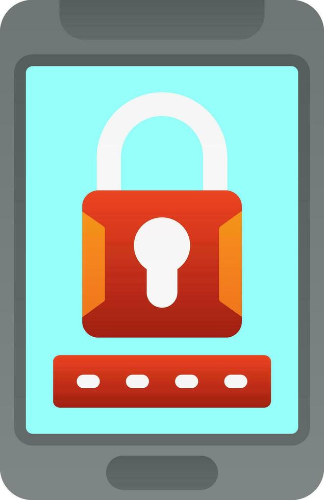 Password Vector Icon Design