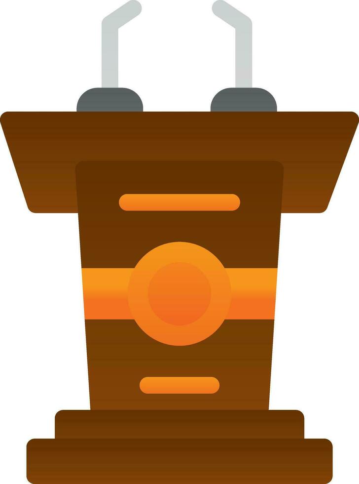 Podium Vector Icon Design