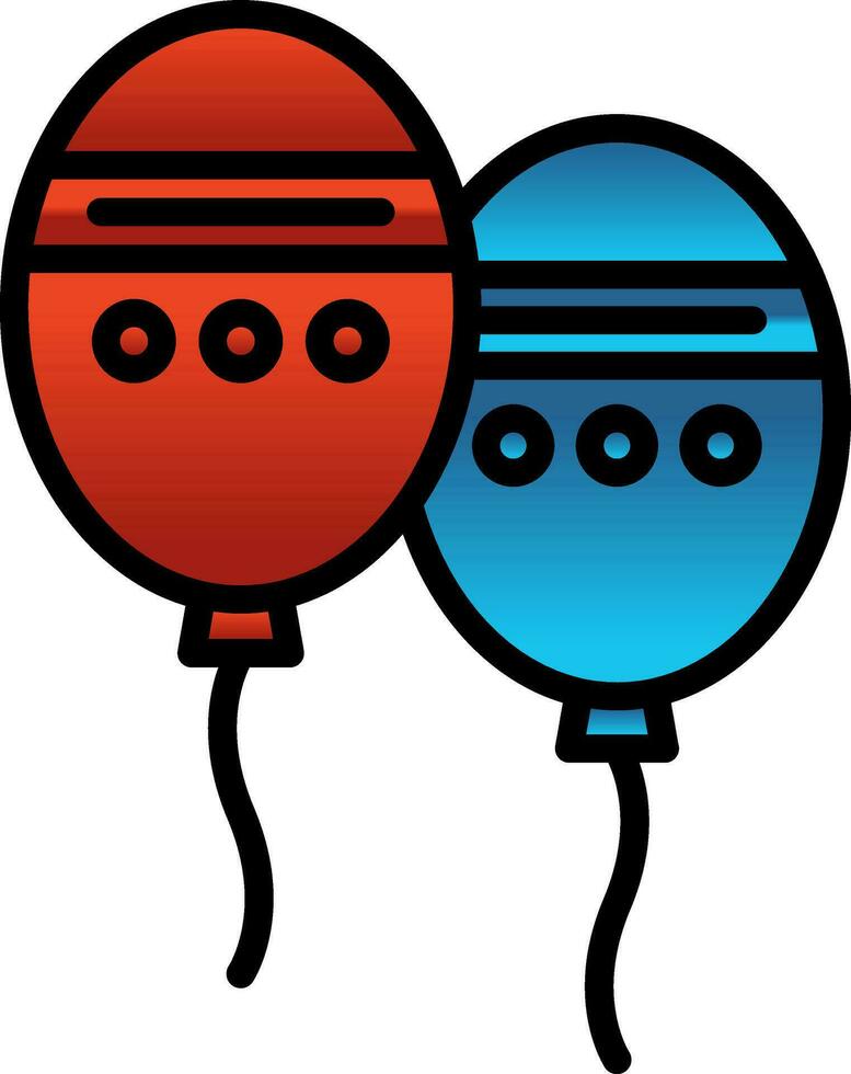 diseño de icono de vector de globo