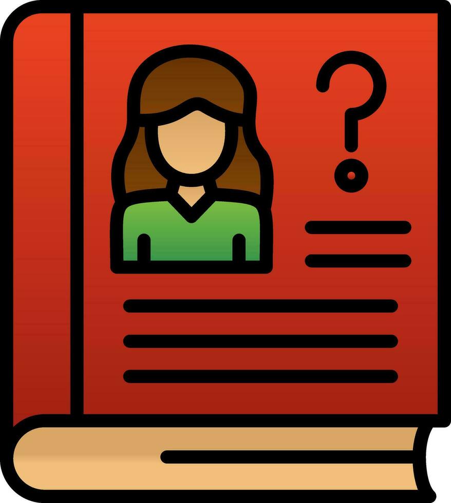Book Vector Icon Design