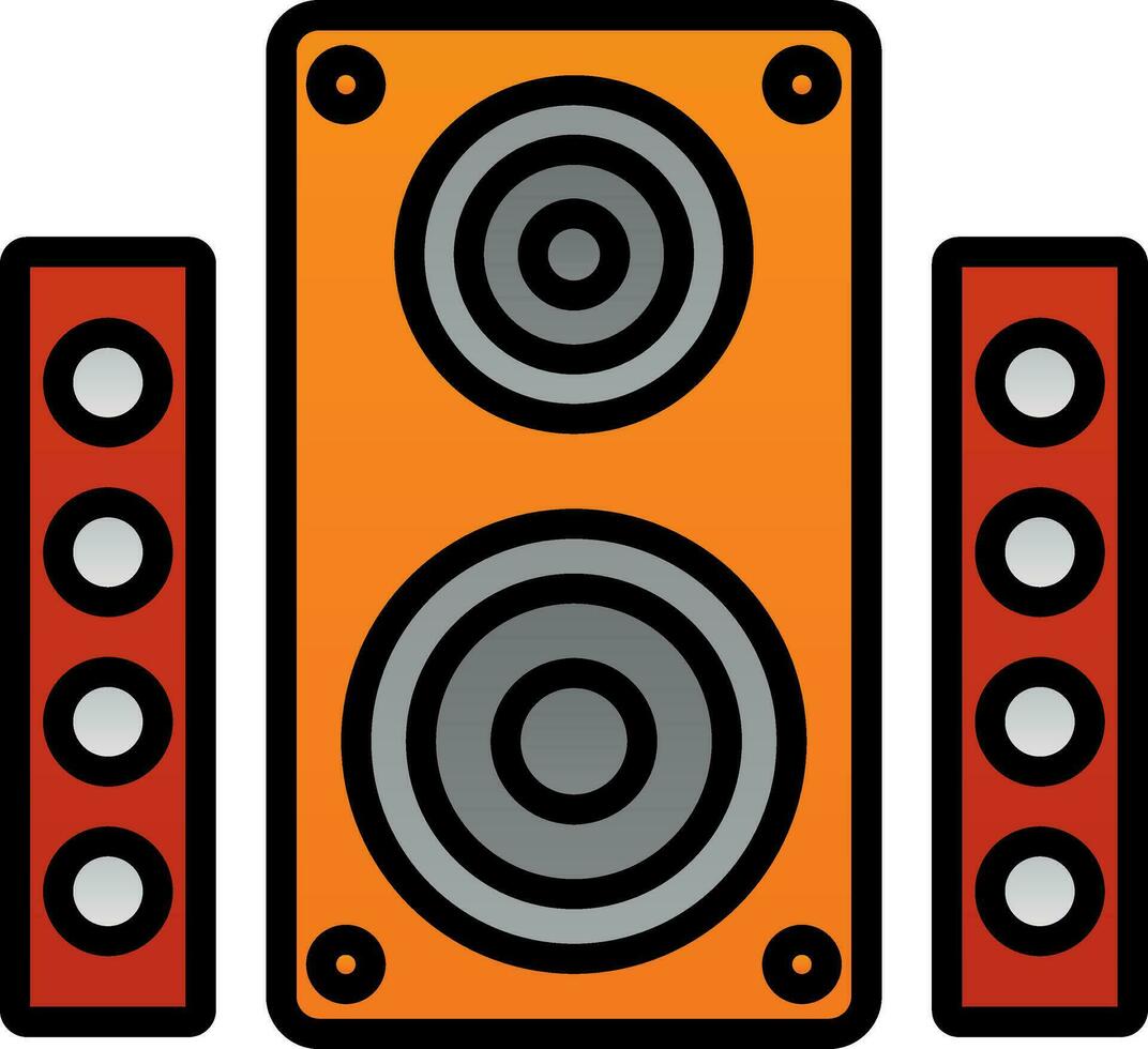 Speaker Vector Icon Design