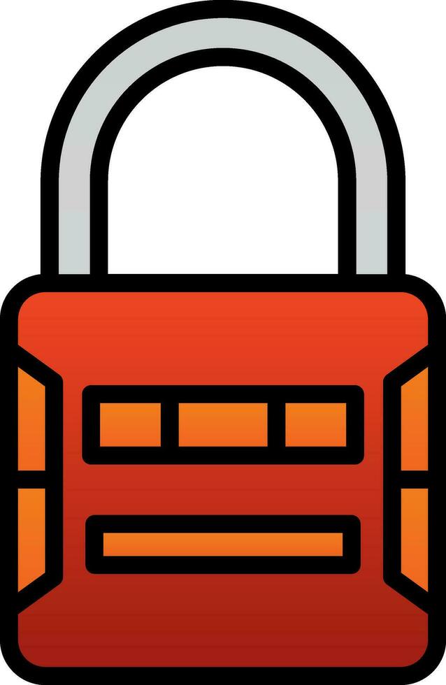 Padlock Vector Icon Design