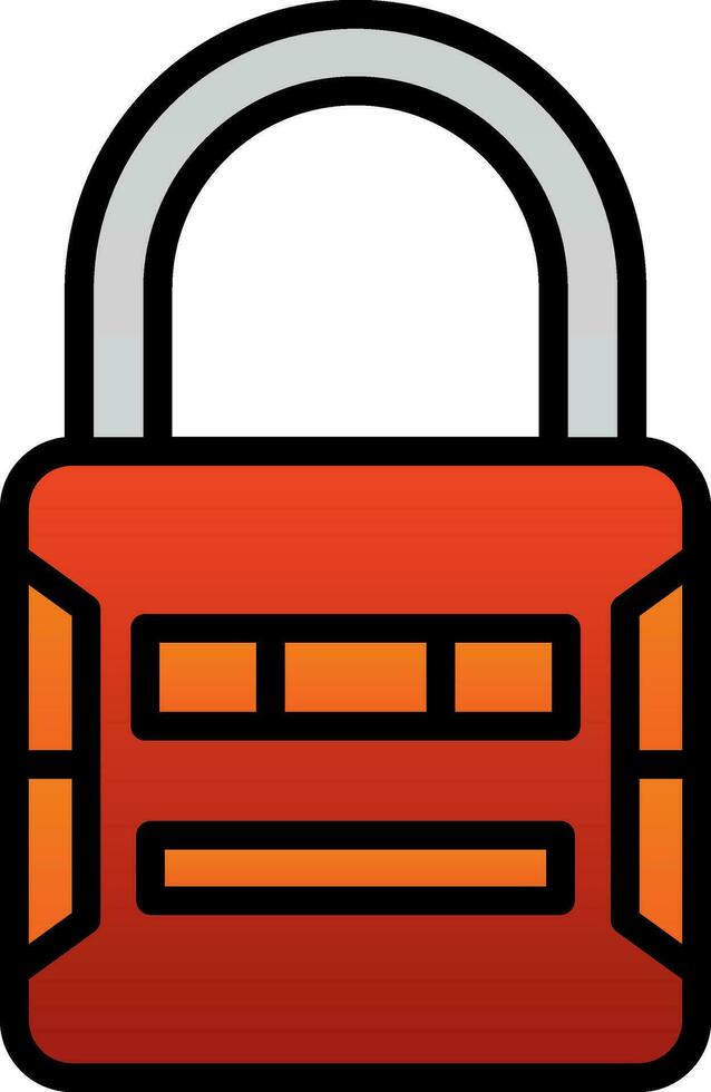 Padlock Vector Icon Design