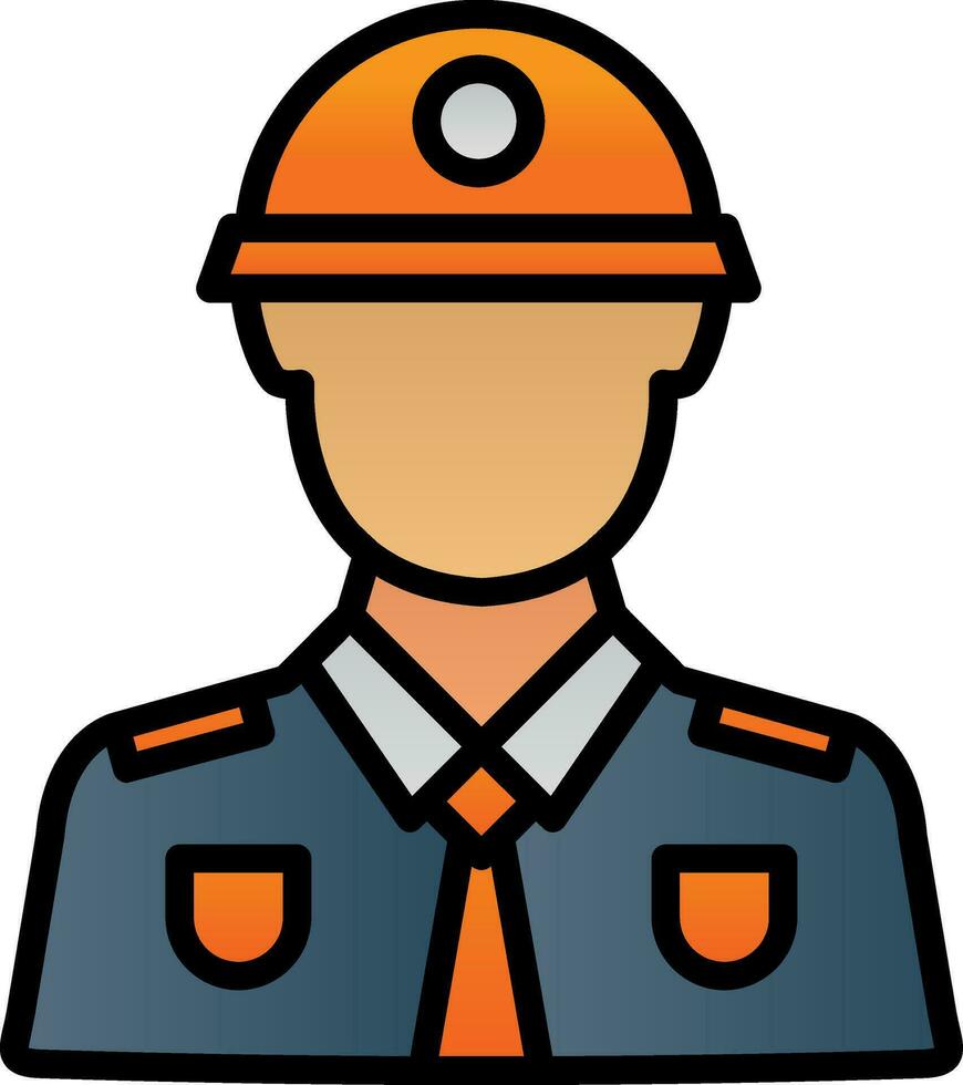Soldier Vector Icon Design