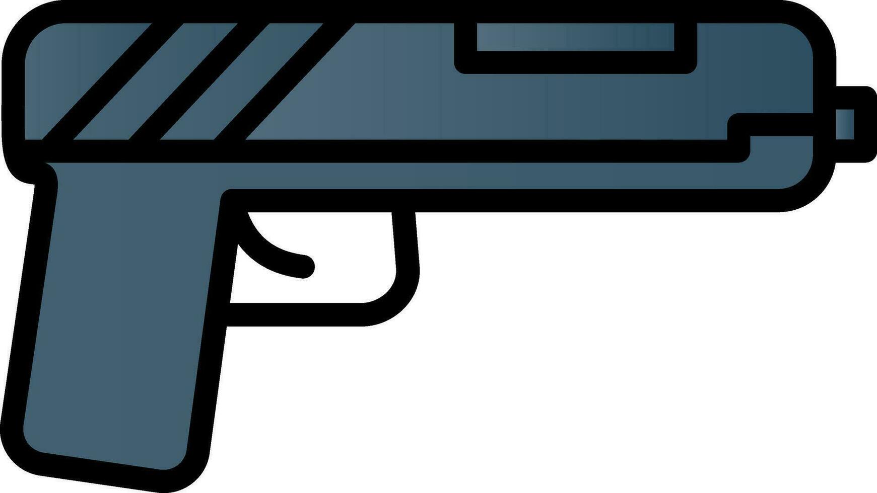 Gun Vector Icon Design