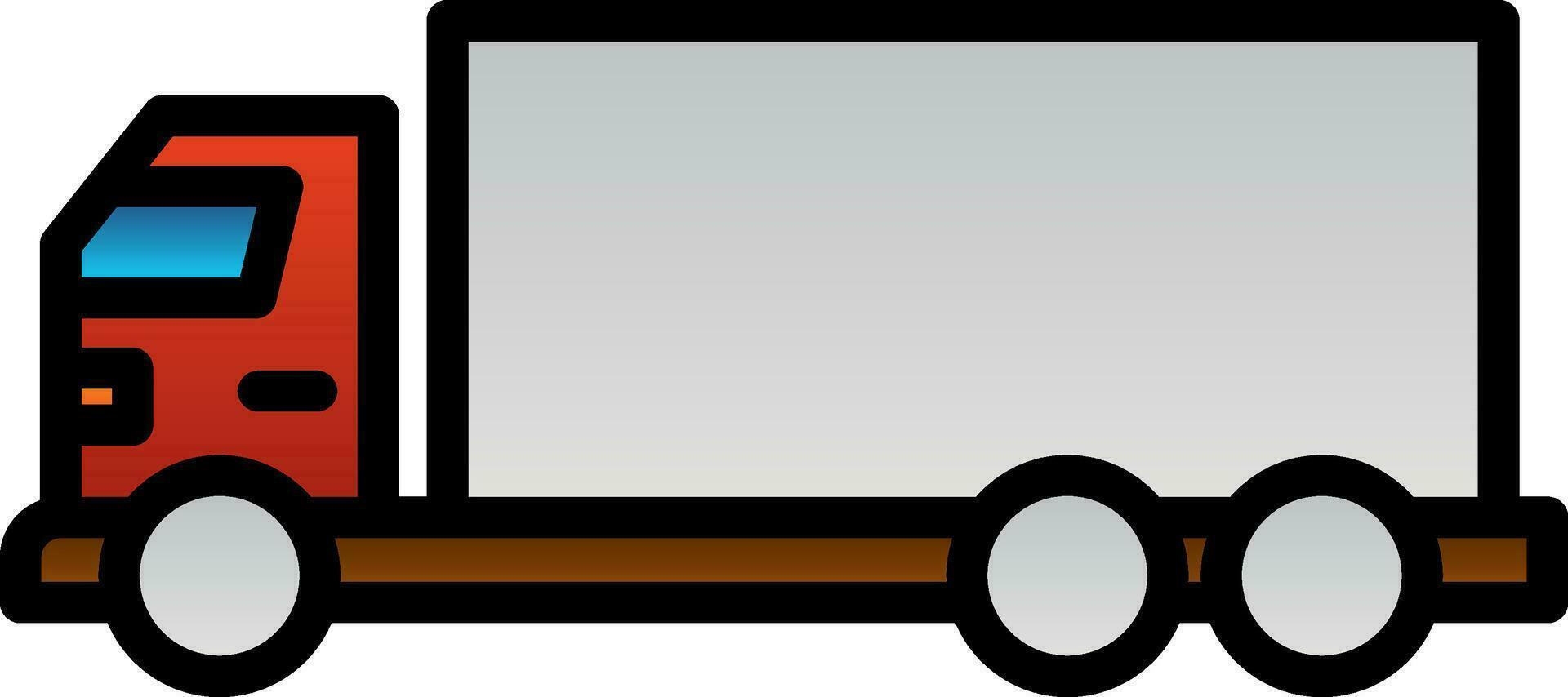 Truck Vector Icon Design