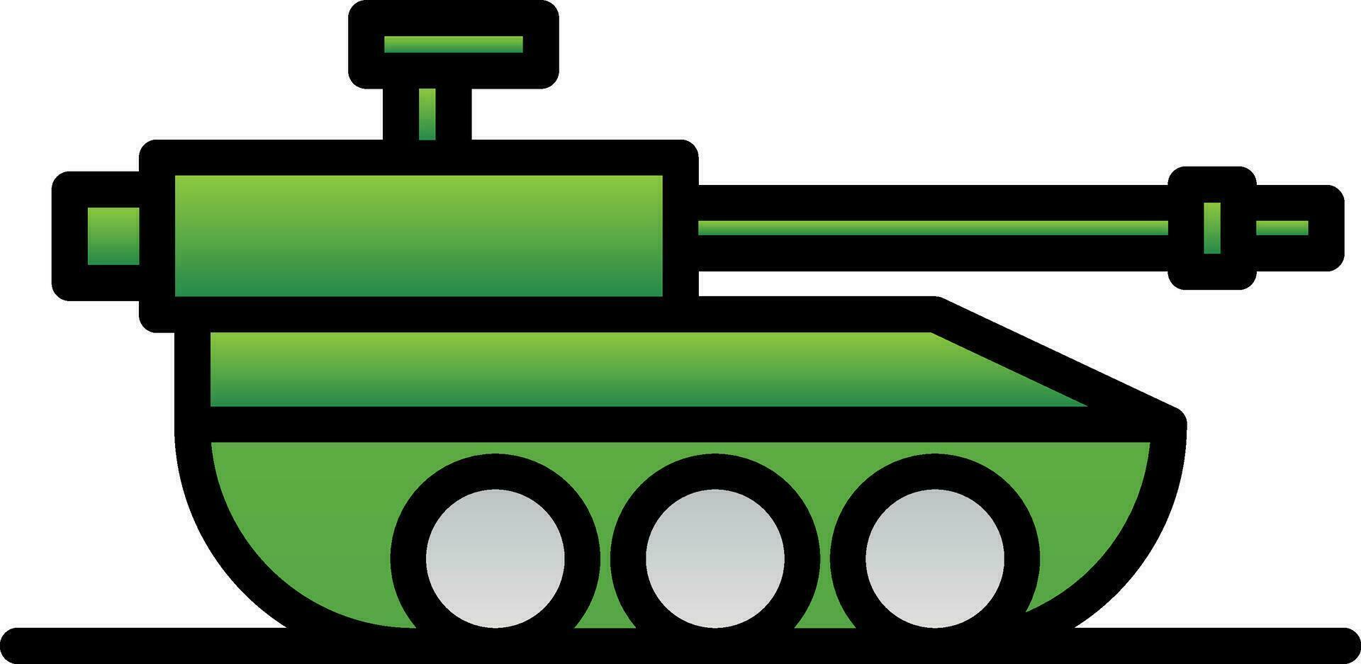 Tank Vector Icon Design