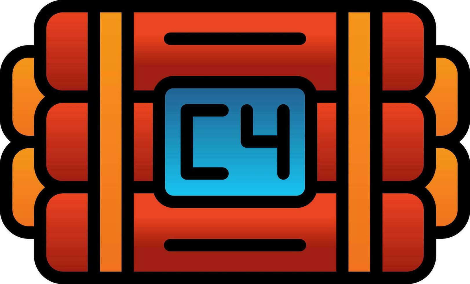 c4 vector icono diseño