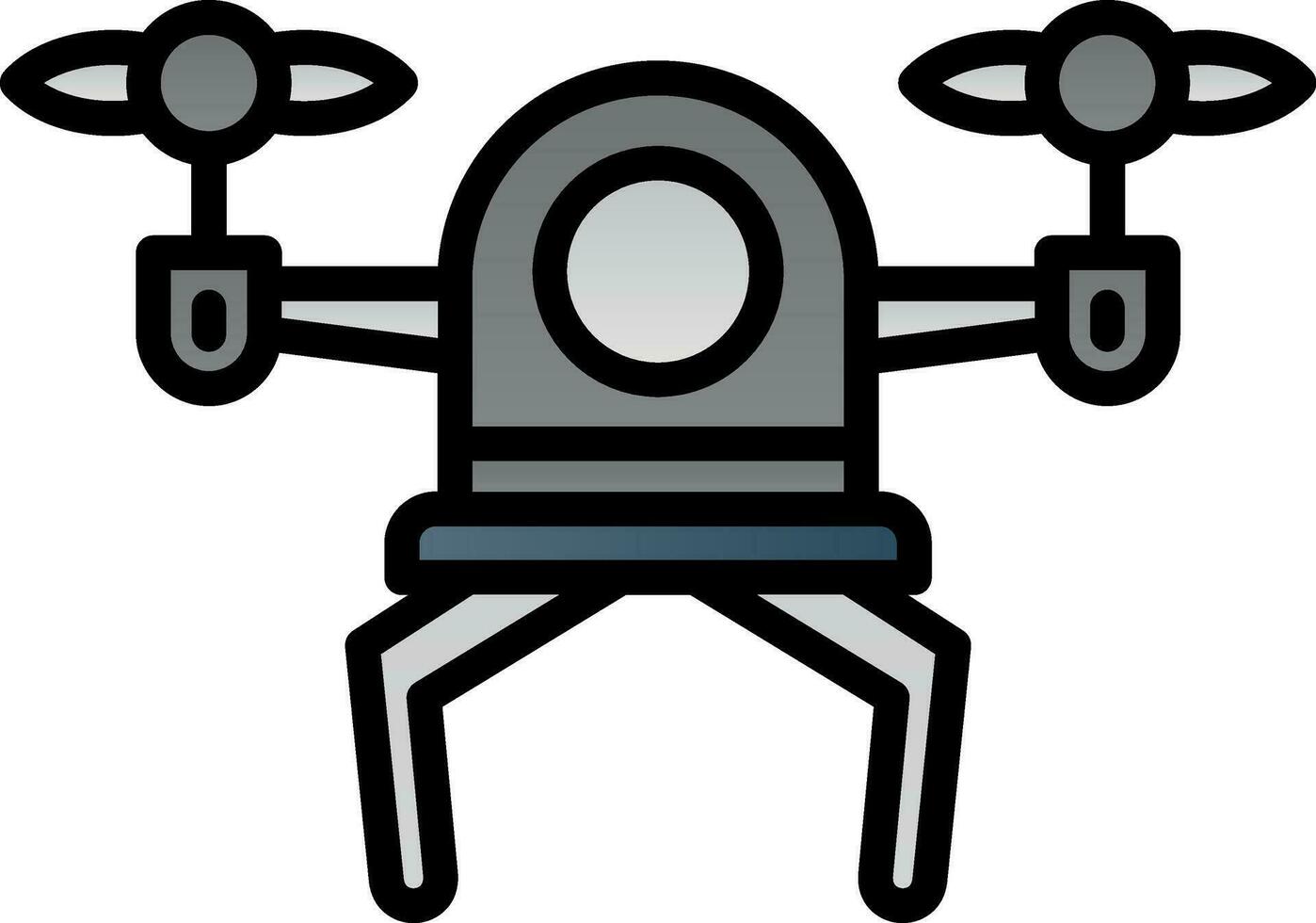 diseño de icono de vector de dron