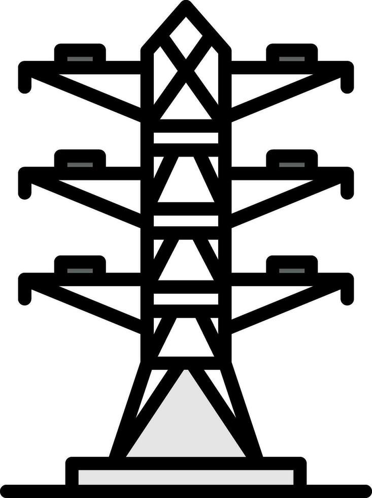 Tower Vector Icon Design