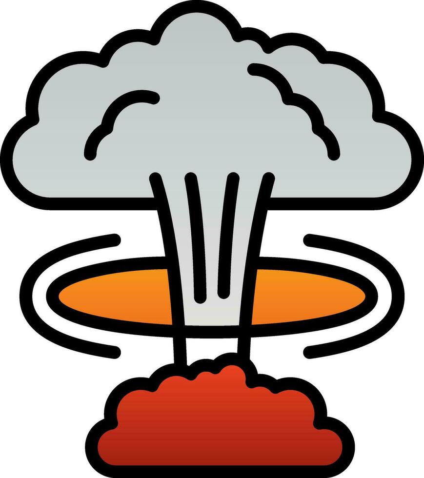 Explosion Vector Icon Design