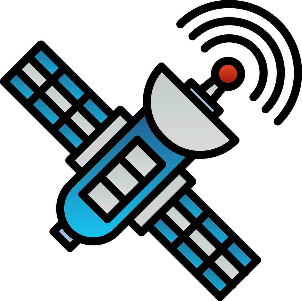Satellite Vector Icon Design