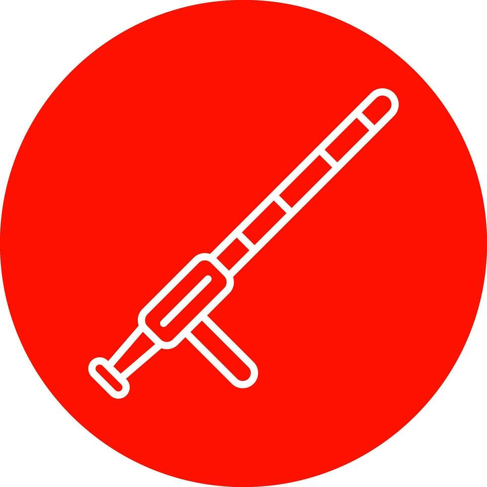 Baton Vector Icon Design