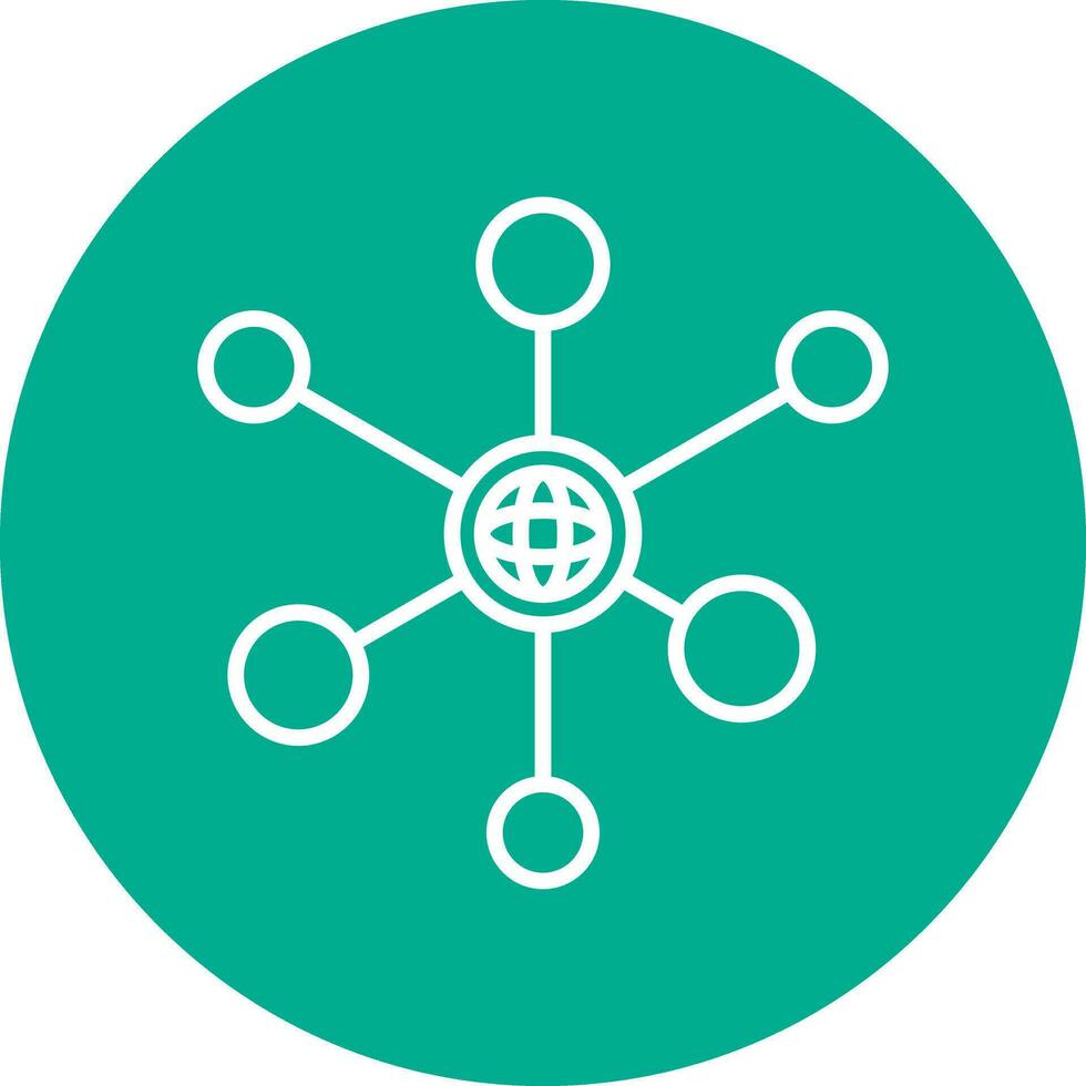 Network Vector Icon Design