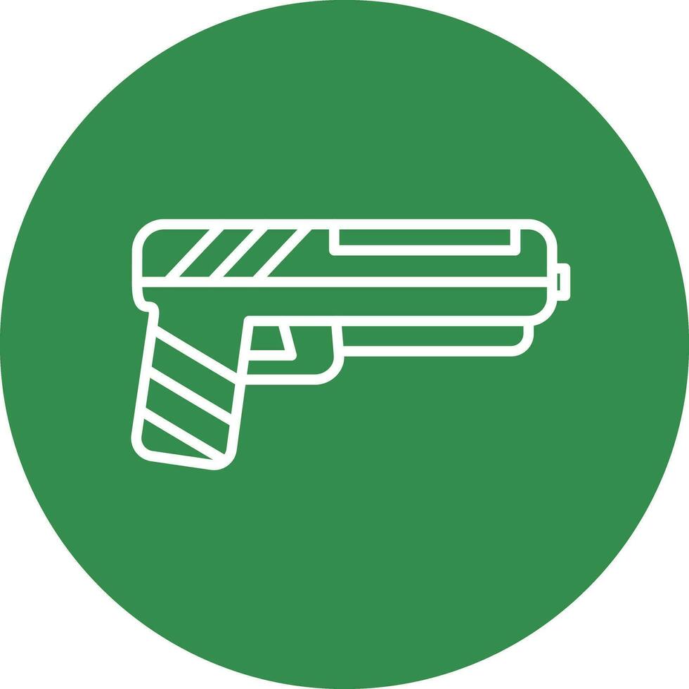 Pistol Vector Icon Design