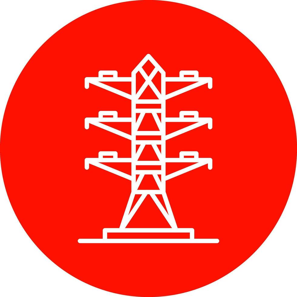 Tower Vector Icon Design