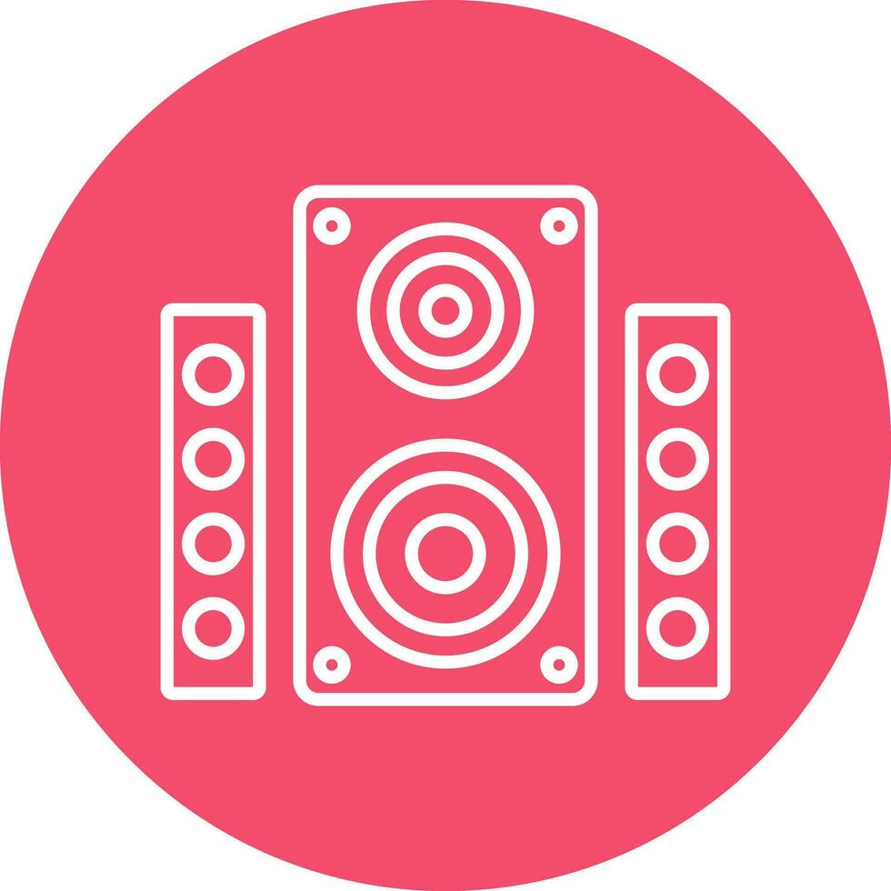 Speaker Vector Icon Design