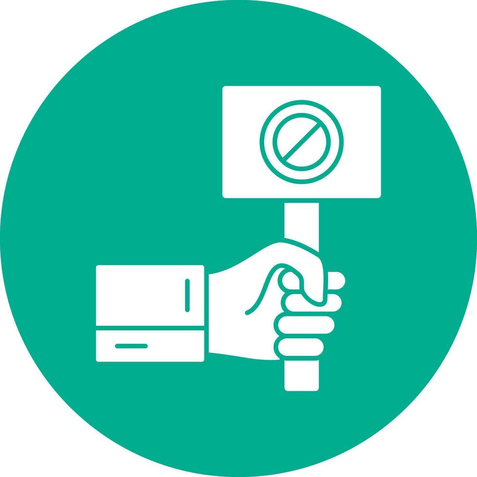 Protest Vector Icon Design