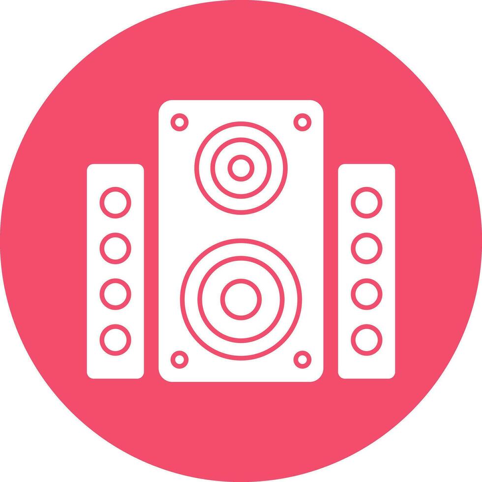 Speaker Vector Icon Design